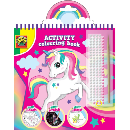 Ses Creative Libro de actividades para colorear de lentejuelas de 3 en 1 - SES8710341001179 Precio: 25.5899996. SKU: B14TBHKZJV