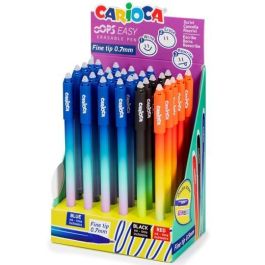 Carioca Bolígrafo Tinta Borrable Opps Easy 0,7 mm Colores Surtidos Expositor 30 Ud Precio: 18.79000046. SKU: B15TLNFVEN