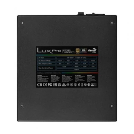 Aerocool Fuente Alimentación LUXPRORGB1000M 1000W 80 PLUS Gold ATX Totalmente Modular Negra