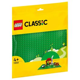 LEGO Classic Base Verde, Juego Construcción, 4+ Años, 1 Pieza, Plástico, Multicolor