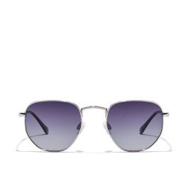 Hawkers SIXGON DRIVE Gafas de Sol Polarizadas Silver Grey Unisex UV400 Metal Negro Gris