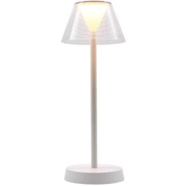 Lámpara de mesa inalámbrica - LUMISKY - BEVERLY WHITE - H34 cm - LED blanco cálido Precio: 70.50000023. SKU: B1384EP8TL