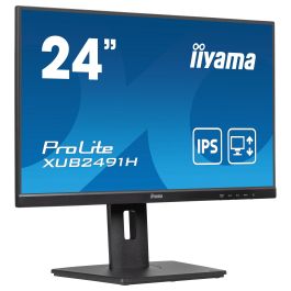iiyama Monitor 24" XUB2491H-B1, Panel IPS, 100Hz, HDMI, DisplayPort, Regulable en Altura, Full HD Precio: 106.99000048. SKU: B12KEW2AT5