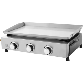 Cookingbox Plancha de Gas Faro, 3 Quemadores, Superficie 61 x 35 cm, Cubeta de Acero Inoxidable, 9760189 Precio: 153.69000009. SKU: B1HMAJTL2C