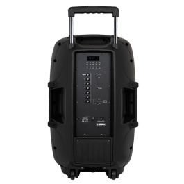 Fonestar Malibu - 315 Altavoz Portátil con Micrófonos Inalámbricos Bluetooth USB/SD FM LINE 250W con Carro y Batería