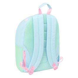 SAFTA Mochila portatil Pembe The Pink Cat 41cm con compartimento acolchado para portatil hasta 14,1'' y detalles ergonómicos