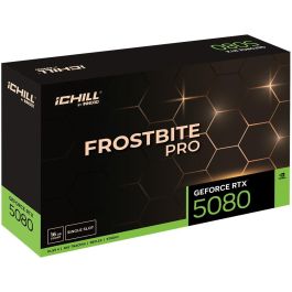 Inno3D RTX 5080 16GB iChill Frostbite Pro GDDR7 Tarjeta Gráfica 3 Fan