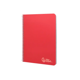 Liderpapel Cuaderno Espiral A5 Witty Tapa Dura 80 Hojas 90gr Cuadro 3mm Colores Surtidos