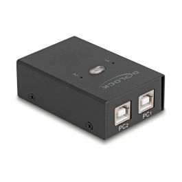 DeLOCK 11504 Conmutador USB 2.0 para 2 Ordenadores y 4 Dispositivos - Negro, Metal, 0.48 Gbit/s, 6 Puertos Precio: 28.9311. SKU: B13R9Q8764