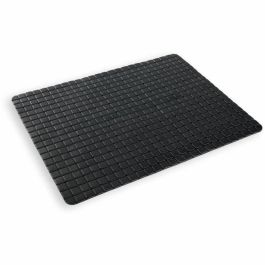 Today TOD3574641271602 Alfombrilla antideslizante para baño o ducha, 40 x 60 cm, rectangular, negra