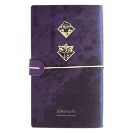 ERIK Cuaderno de Viaje Jujutsu Kaisen 19.5x12cm Bullet y Rayas con Bolsillo Interior y Cierre Elástico