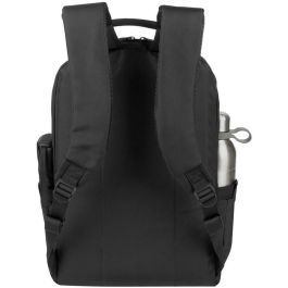 Rivacase 7561 Mochila Alpendorf Eco para Portátil 16" (40,6 cm) Negra, Poliéster RPET Urbano, con Compartimento