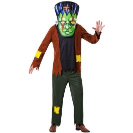 Disfraz disfraz frankenstein cabezudo ml hombre (mono y capucha 3d) Precio: 16.78999993. SKU: S8604896