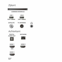 Smart TV Philips 32PHS6000/12 HD 32" LED HDR