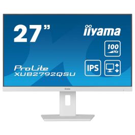 iiyama ProLite XUB2792QSU-W6 68,5cm/27" 2560x1440 WQHD IPS 100Hz 0,4ms HDMI DP USB Pivot Blanco