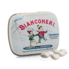AMARELLI Bianconeri Regaliz de Menta Azucarado en Lata Antigua 12 Latas x 50g Precio: 61.7899997. SKU: B13MFVHGRQ