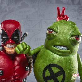 HASBRO Figura Marvel Legends Deadpool Maximum Series 15cm Articulada con 24 Accesorios y Doop