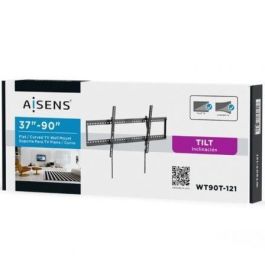 AISENS - SOPORTE ECO INCLINABLE PARA MONITOR/TV 75KG DE 37-90, NEGRO AISENS - SOPORTE ECO INCLINABLE PARA MONITOR/TV 75KG DE 37-90, NEGRO