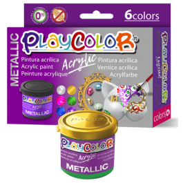 Tempera Liquida Playcolor Liquid Glitter 40 mL Caja De 6 Unidades Colores Surtidos Precio: 9.5000004. SKU: B1HEENGW5B