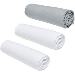 Conjunto de 3 maldiciones esenciales de Teday - 160 x 200 cm - 2 personas - 100% algodón - tiza/ acero Precio: 37.98999974. SKU: B1KJ2TL3BW