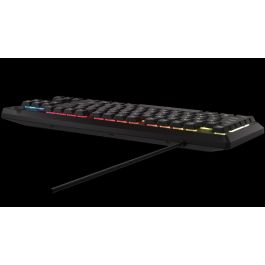 Corsair CH-9216065-ES Teclado K55 CORE TKL de membrana, gaming y silencioso, resistente a derrames, con retroiluminación