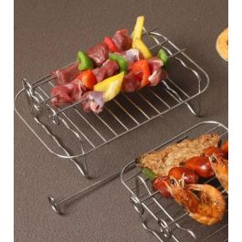 Rejilla rectangular para Airfryer con 4 pinchos Quttin - Inde (12 Unidades)