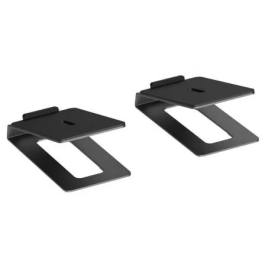 Aisens Soporte de Sobremesa para Altavoces SPK08U-427, Universal, Negro, hasta 10kg