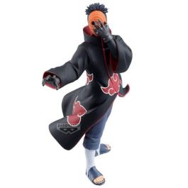 Banpresto BP29184P Figura Tobi Naruto Shippuden Vibration Stars 17cm PVC y ABS prepintado, incluye base, coleccionable