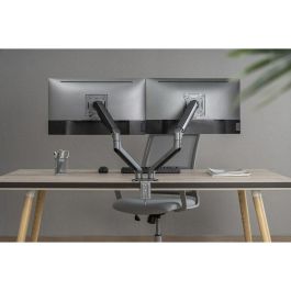 Gembird MA-DA2-05 Soporte de Escritorio para Monitor con Brazos Dobles, 32" (2-9 kg), Gris, Resortes Gas, VESA 75/100mm Gembird MA-DA2-05 Soporte de Escritorio para Monitor con Brazos Dobles, 32" (2-9 kg), Gris, Resortes Gas, VESA 75/100mm