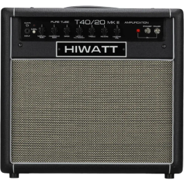 HIWATT T40 Amplificador de Guitarra Combo de Válvulas 40W/20W 1x12" con Reverb de Muelles