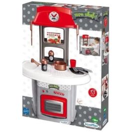 Ecoiffier 1697 Pequeña Cocina de Juguete de Concha con Horno, Fregadero, Placa y Accesorios, para Niños +18 meses