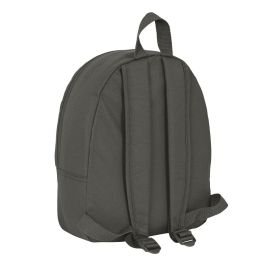 Safta Mini Mochila Escolar Gris 27x32x10cm Poliéster 600D Repelente Agua para 3 Años