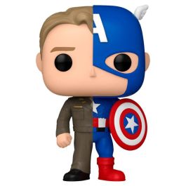 FUNKO Pop! Marvel Capitán América/Steve Rogers - Figura de Vinilo de 9cm en Caja Regalo Precio: 15.49999957. SKU: B164VAMJC4