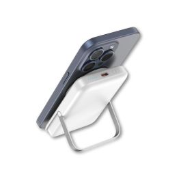 Qcharx Atlas Power Bank Inalámbrico Magnético 10000mAh Carga Rápida 20W Blanco