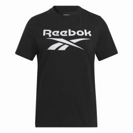 Camiseta de Manga Corta Mujer Reebok Identity Big Logo Negro Precio: 19.49999942. SKU: B1JH2CW2L2