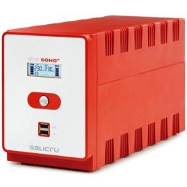 Salicru 647CA000011 Sistema de Alimentación Ininterrumpida (SAI UPS) Línea Interactiva 1.6 kVA 960W 5 Salidas AC SPS SOHO+ Precio: 240.50000051. SKU: S55075726