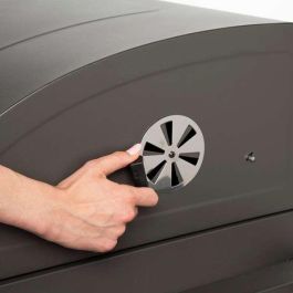 Color Baby Barbacoa Carbon Con Ruedas 102X65X104Cm