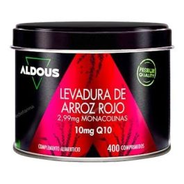 ALDOUS BIO Levadura de Arroz Rojo con Coenzima Q10, 400 Comprimidos Precio: 26.4999999. SKU: B153S2RW7G