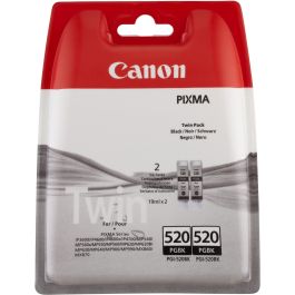 Canon PGI-520BK Twin Pack - Cartucho de tinta negra doble Precio: 47.49999958. SKU: S7134724
