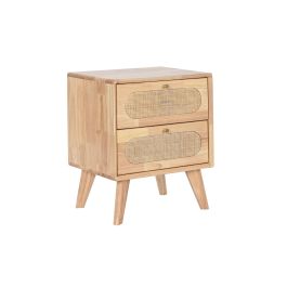 DKD Home Decor Mesita De Noche Scandi Natural 30 x 48 x 40 cm 2 Cajones Precio: 99.50000005. SKU: B1GDV4NDCC