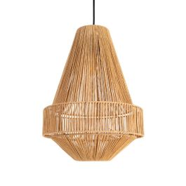 Lámpara Techo Natural Cuerda de Papel 30 X 30 X 40 cm Precio: 59.9071. SKU: B1ERQS38ML