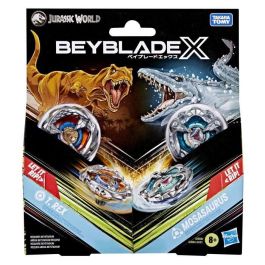 Hasbro HASG1898ES0 Beyblade X Jurassic World T. Rex vs. Mosasaurus - Set 2 Peonzas Takara Tomy y 2 Lanzadores, 8+ Años Precio: 39.49999988. SKU: B1CEZBJP3F