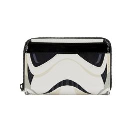 Loungefly Cartera Lenticular Stormtrooper Star Wars Billetera Vegana con Cremallera 15x10cm