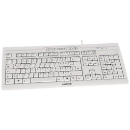 Cherry STREAM 3.0 Teclado con Cable IT-Layout Blanco/Gris