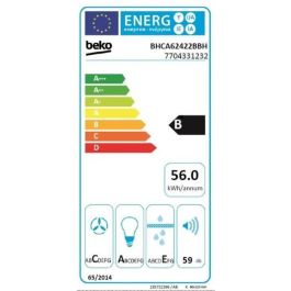 Campana de pared BEKO BHCA62422BBH - 60 cm Campana de pared BEKO BHCA62422BBH - 60 cm