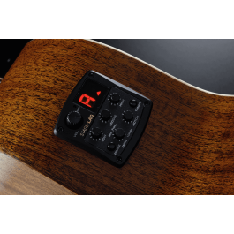 LAG Guitarra Acústica Tramontane 177 A/E Jumbo Cutaway Abeto Engelmann Khaya Brownwood Natural