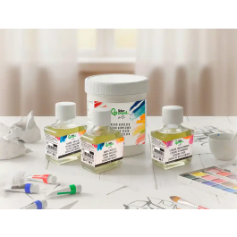 Liderpapel Líquido Enmascarador para Acuarela Bote 75 ml, Herramienta para Preservar Zonas Blancas y Crear Detalles Precisos, Otros Artículos Manualidades