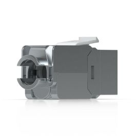 Ubiquiti Keystone Jack Cat6A - Conector Ethernet sin Herramientas, Pack de 12