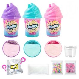 SO SLIME DIY SSC 101 Kit de Limo Esponjoso Mágico para Niños - Juego de 3 - Crea con Polvo, Agua, Confeti, Brillo y Descubre Mini Figurita Sorpresa Oculta
