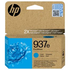 HP Tinta Cian Officejet Pro 9110, 9120, 9130, 9720, 9730 Nº937E Alta Capacidad XL